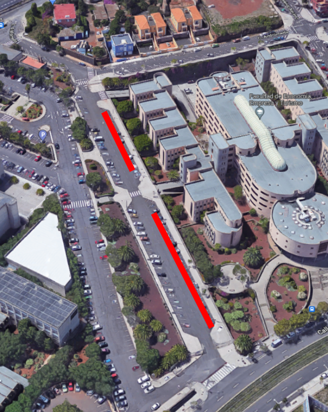 🚗 Si vienes a la #ULL en coche, ¡ven en compañía!

La Cátedra de Economía y Movilidad CajaCanarias de la #ULL y la Facultad de Economía, Empresa y Turismo han puesto en marcha una iniciativa con la que solo podrán aparcar vehículos con alta ocupación (2 o más personas) en