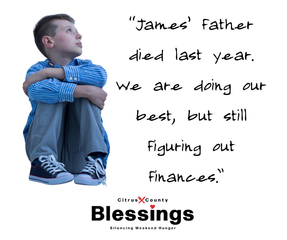Behind every smile is a story you may not see. For James’ family, Citrus County Blessings helps ease the burden as they continue to heal and rebuild after the loss of his father. 
Click here to help support a family in need: loom.ly/EfmklYc