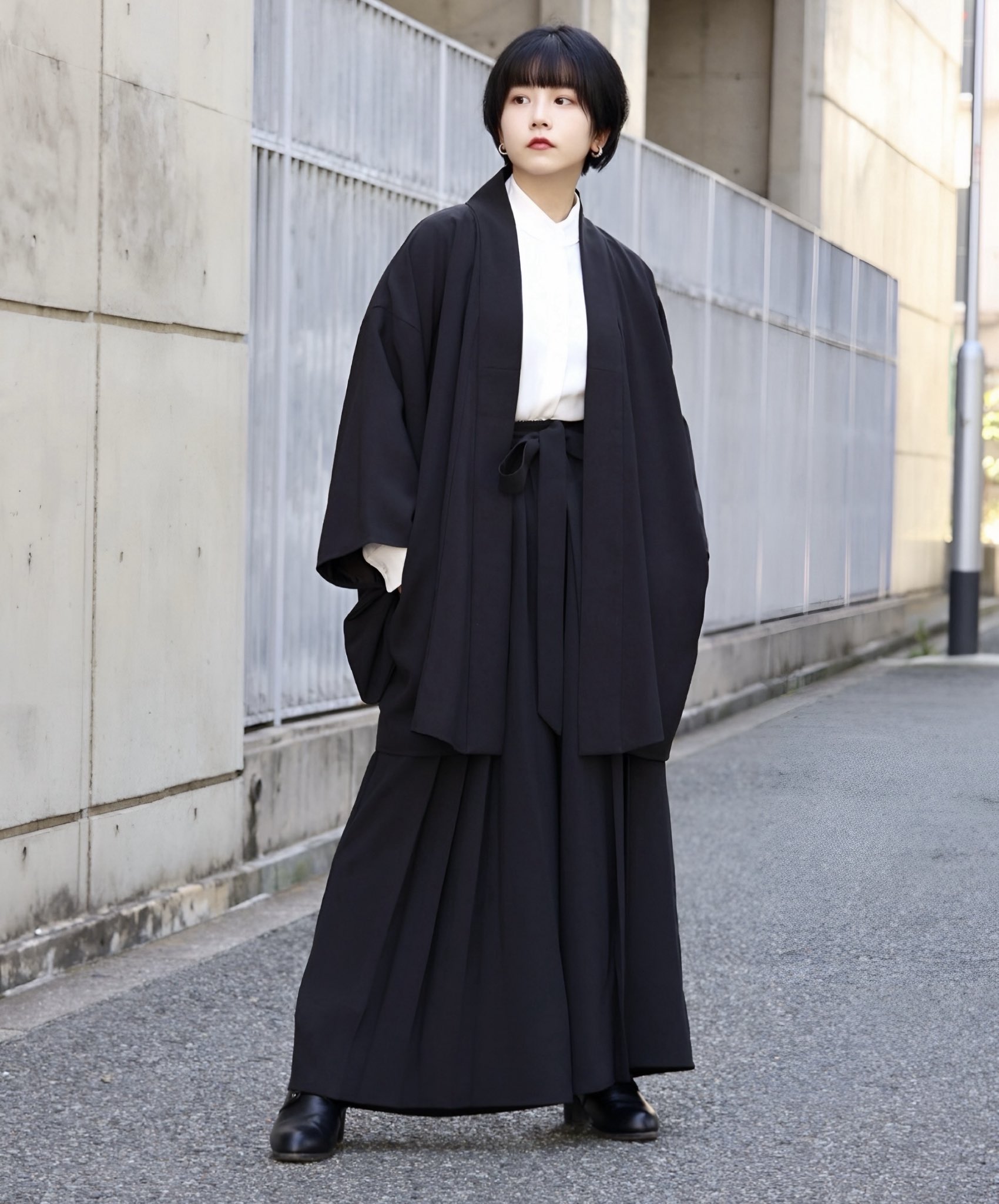 新品未使用 misayoさん ハギワイドパンツ 黒 新品未使用 misayoさん ハギワイドパンツ 黒