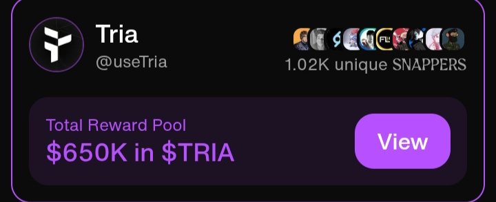 🚀 Tria is building the next-gen platform where users can not only earn, but also engage and actively contribute to community-led growth.

💎 $TRIA rewards aren’t just about collecting tokens — they’re designed to incentivize early engagement, testing, and ecosystem