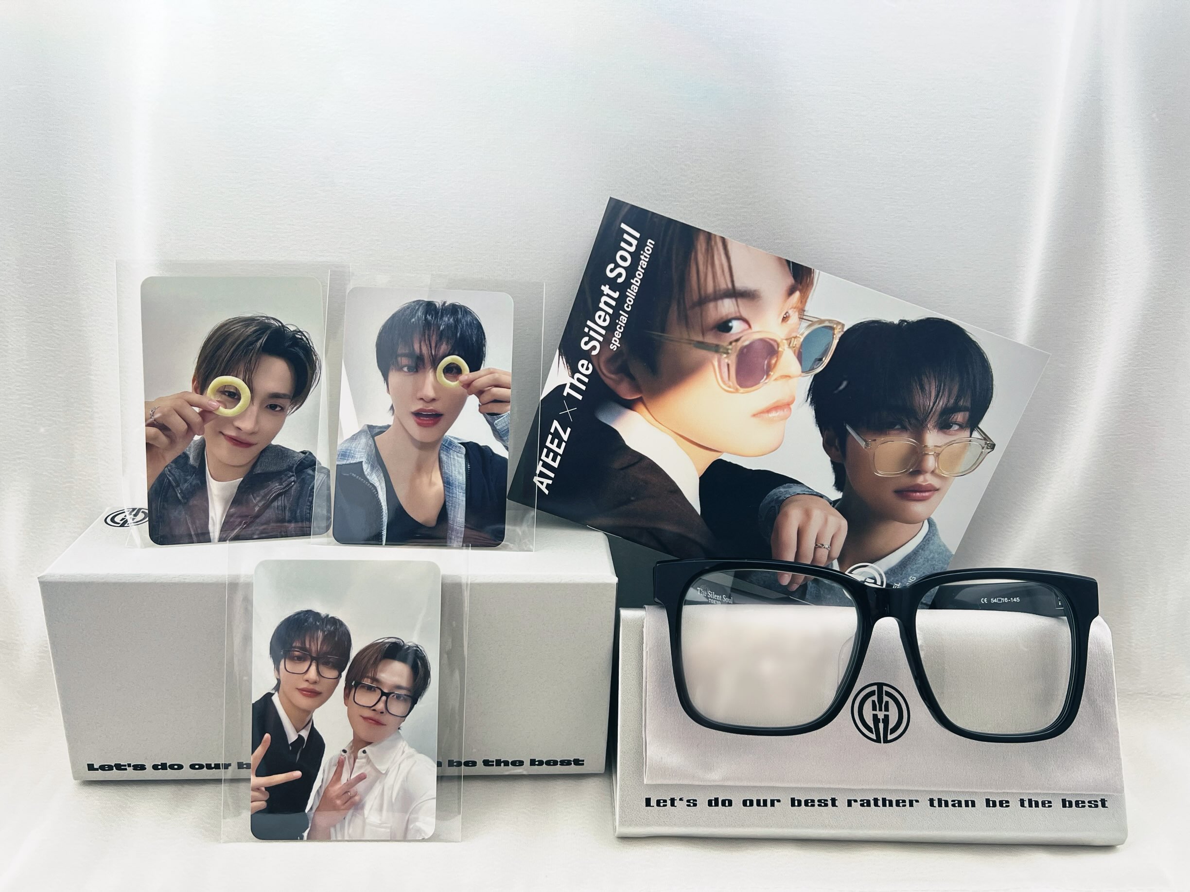 ATEEZ The Silent Soul サングラスセット アイウェアブランド“The Silent Soul”から販売中の、ATEEZ限定
