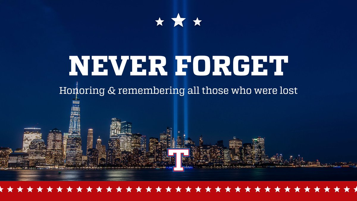 Temple Athletics joins in solemn tribute to all the lives lost on 9/11. We honor their memory and the enduring spirit of unity and strength.
