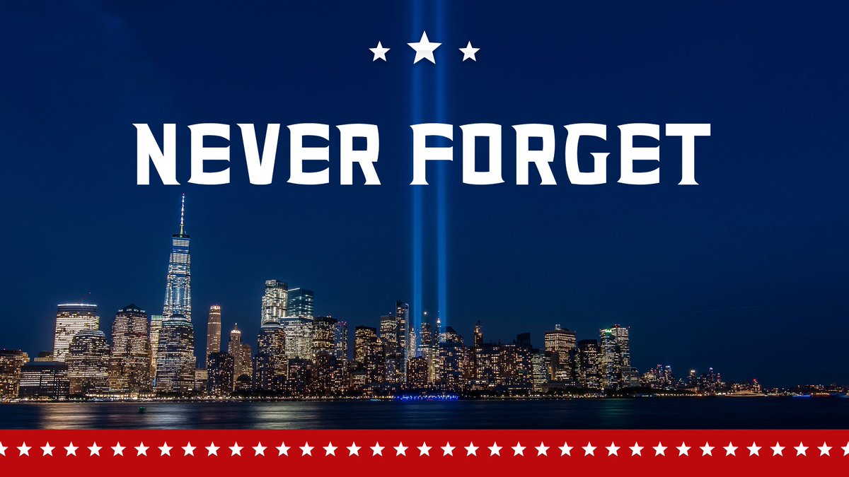 🇺🇸Never Forget🇺🇸

Please join all of us at Sissonville High School in remembering the thousands of lives lost on September 11, 2001 and the sacrifices of service members who gave their lives in the War on Terror to protect our freedom.