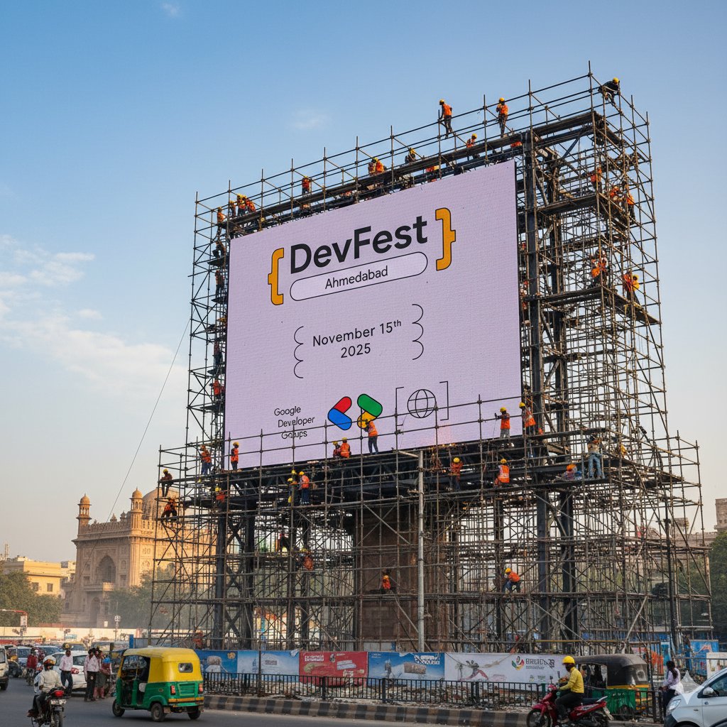 #DevFestAhm2025 is officially set for November 15th, 2025 
Organized by <a href="/GDGAhmedabad/">Google Developers Group Ahmedabad</a>

Event Venue reveal coming soon…

What’s your guess for the  event venue this year? 🤔

Drop it in the comments.

#DevfestAhm #GDGAhmedabad