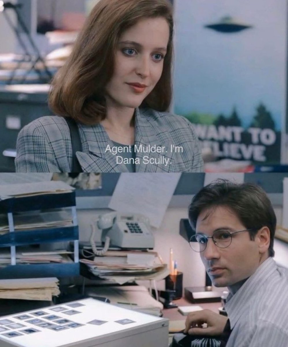 TheCinesthetic's tweet photo. ‘The X-files’ premiered 32 years ago today. https://t.co/pJgJpsfj0N