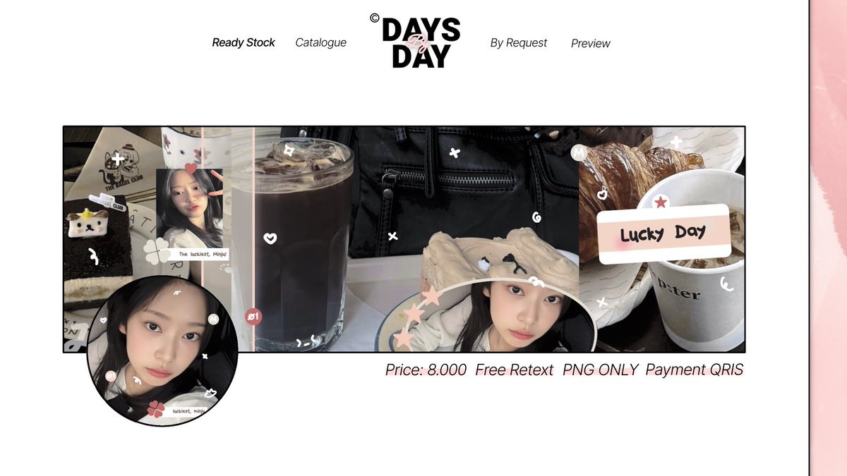 tasyndi's tweet photo. Hii, aku masih ada layout ready leeseo, jiwoo h2h, dan kim minju yaa ✨️ #zonauang https://t.co/YwNTKipUs6