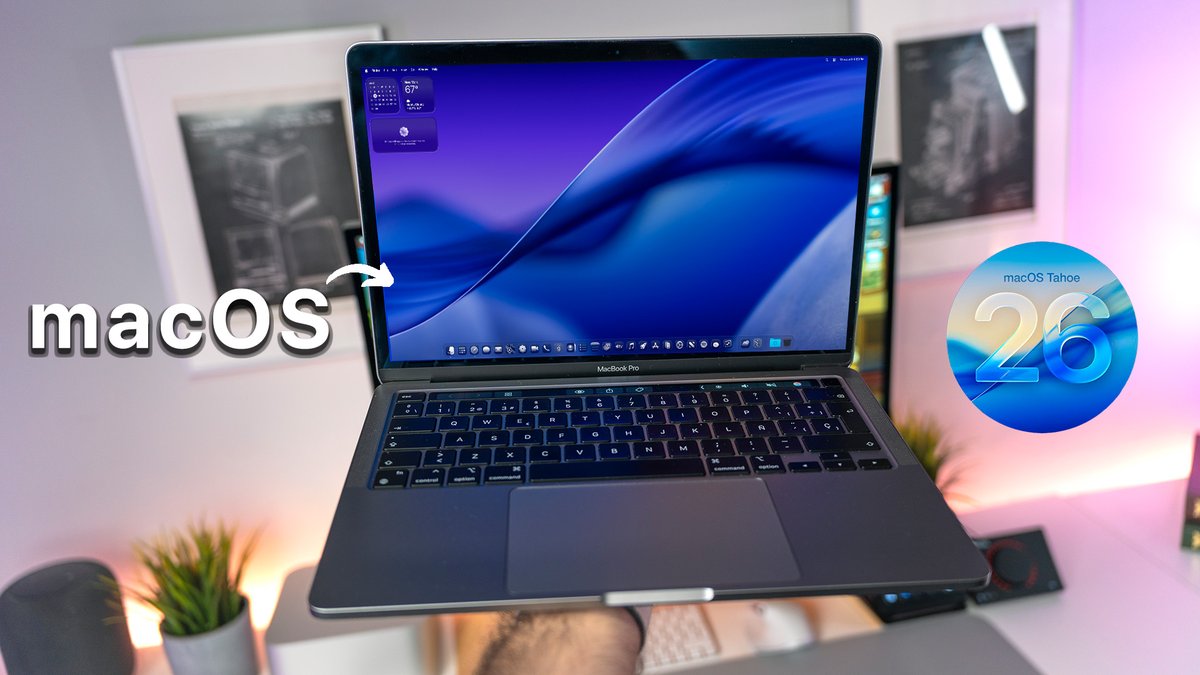 NUEVO VIDEO🚨

¡Actualiza tu Mac a macOS Tahoe 26!💻

Aprende cómo actualizar tu Mac, Macs compatibles, consejos y qué debes saber para no tener fallos de novato

youtu.be/YOpRrzT8kfE