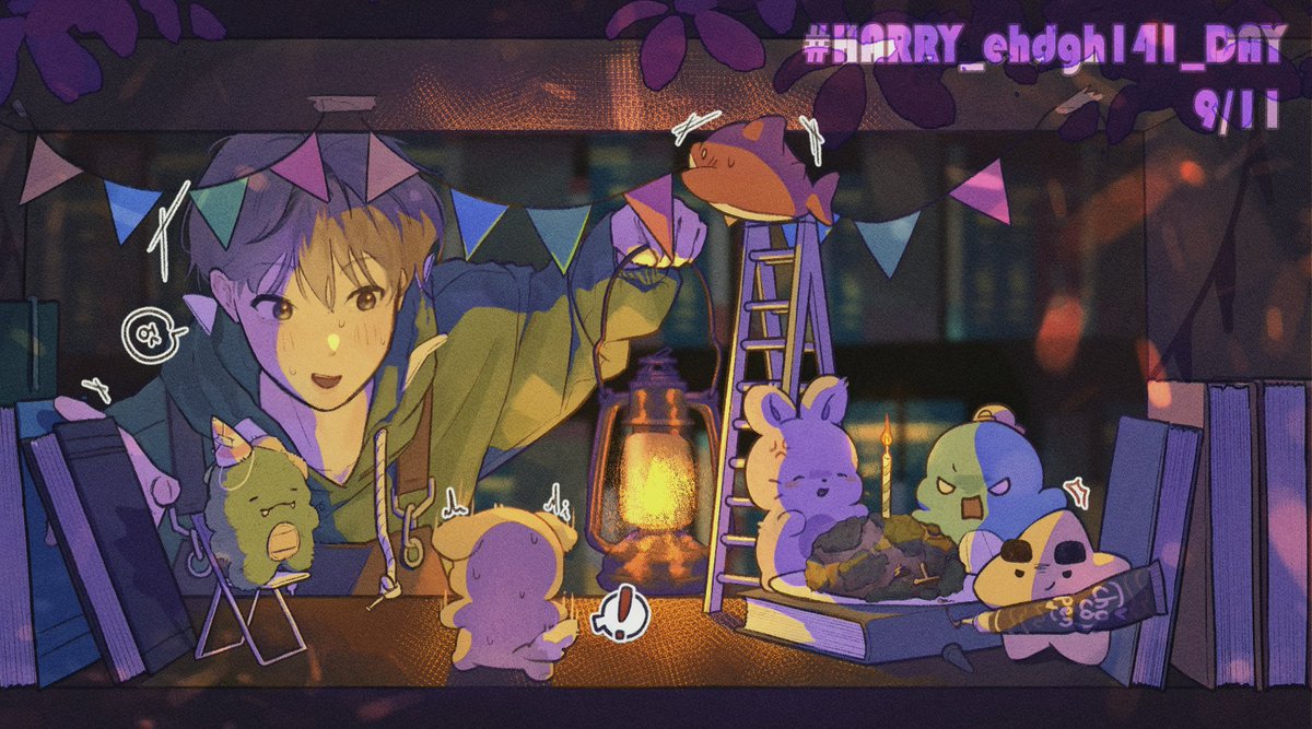 #HAPPY_ehdgh141_DAY 
#가을바람에_실려온_공룡의_탄생일
 생일 축하해