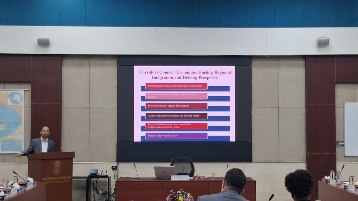 Research and Information System for Developing Countries (RIS) Faculty members delivered sessions and interacted with participants of the 3rd edition of the Global South Young Diplomats Forum (GSYDF), organised by Swaraj Institute of Foreign Service (SSIFS). 

The sessions