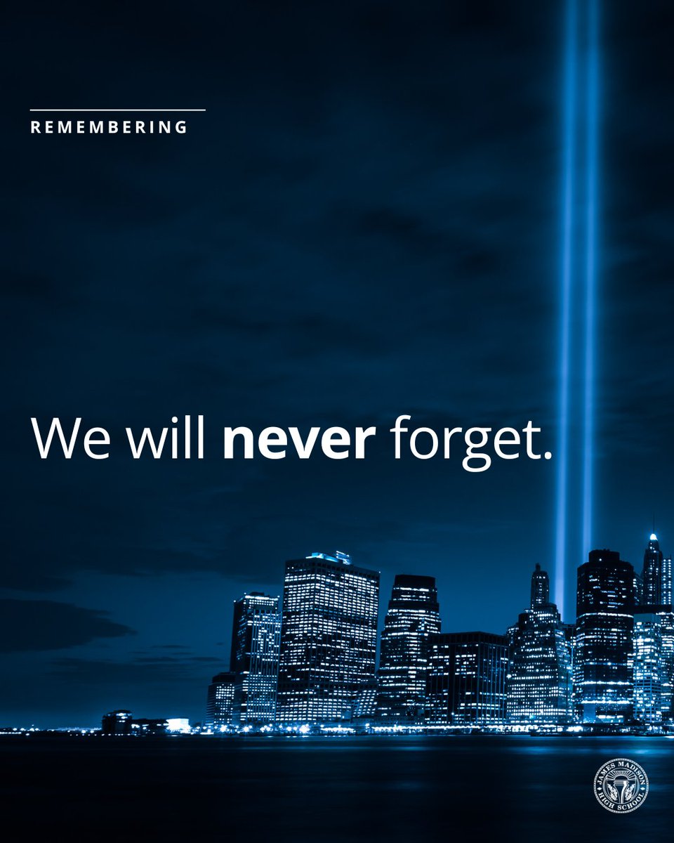 Today, we remember. On this day, we honor the lives lost, the heroes who rose, and the resilience that followed. May we continue to educate with purpose, build with compassion, and never forget.