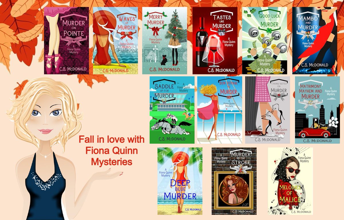 CSMcDonald7's tweet photo. Time to sit on the porch swing, sip tea, and enjoy some fun #whodunits from #FionaQuinnMysteries!
13 #standalone mysteries to keep you turning pages and laughing out loud all weekend long!
Find all 13 here: https://t.co/LUqLanVPq6
#whattoread this #weekend! https://t.co/dhUgWV6Ins