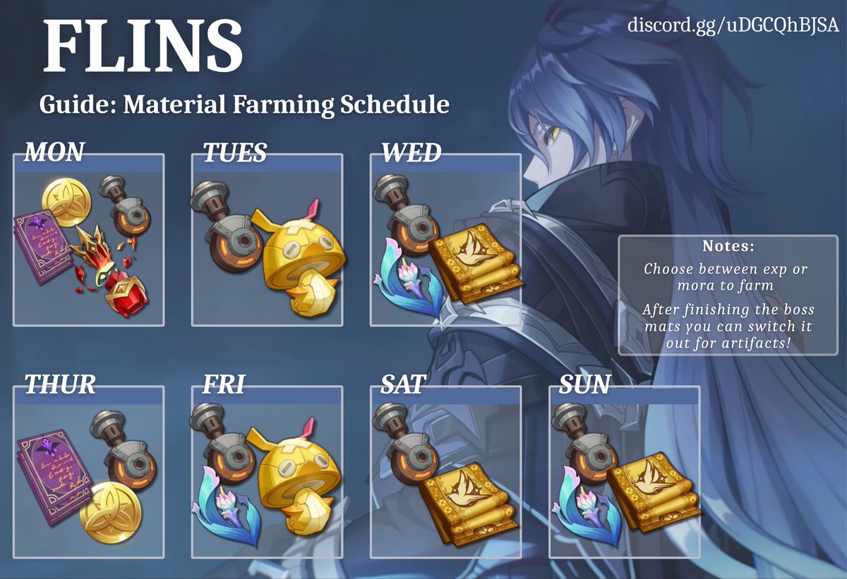 Flins Farming Guide

#原神 #Flins