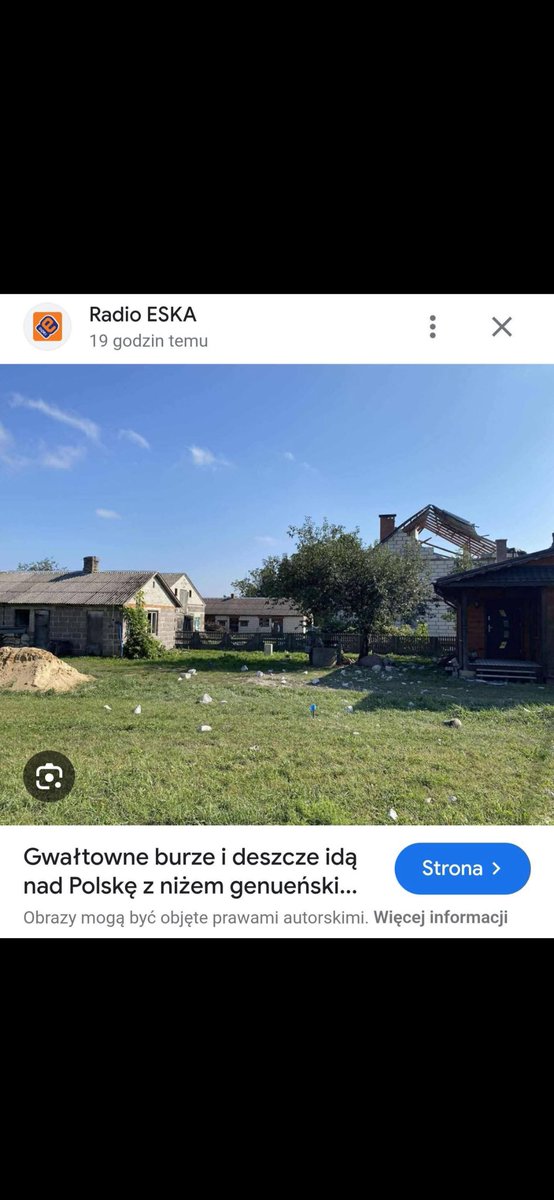 jerzu_sw's tweet photo. @WojtekKardys To chyba dobrze jełopie że ludzie nie wierzą w nic i werfikuja a ty co może też uwierzyłeś że ten dom zniszczył dron co ? https://t.co/ipYhlY1eNe