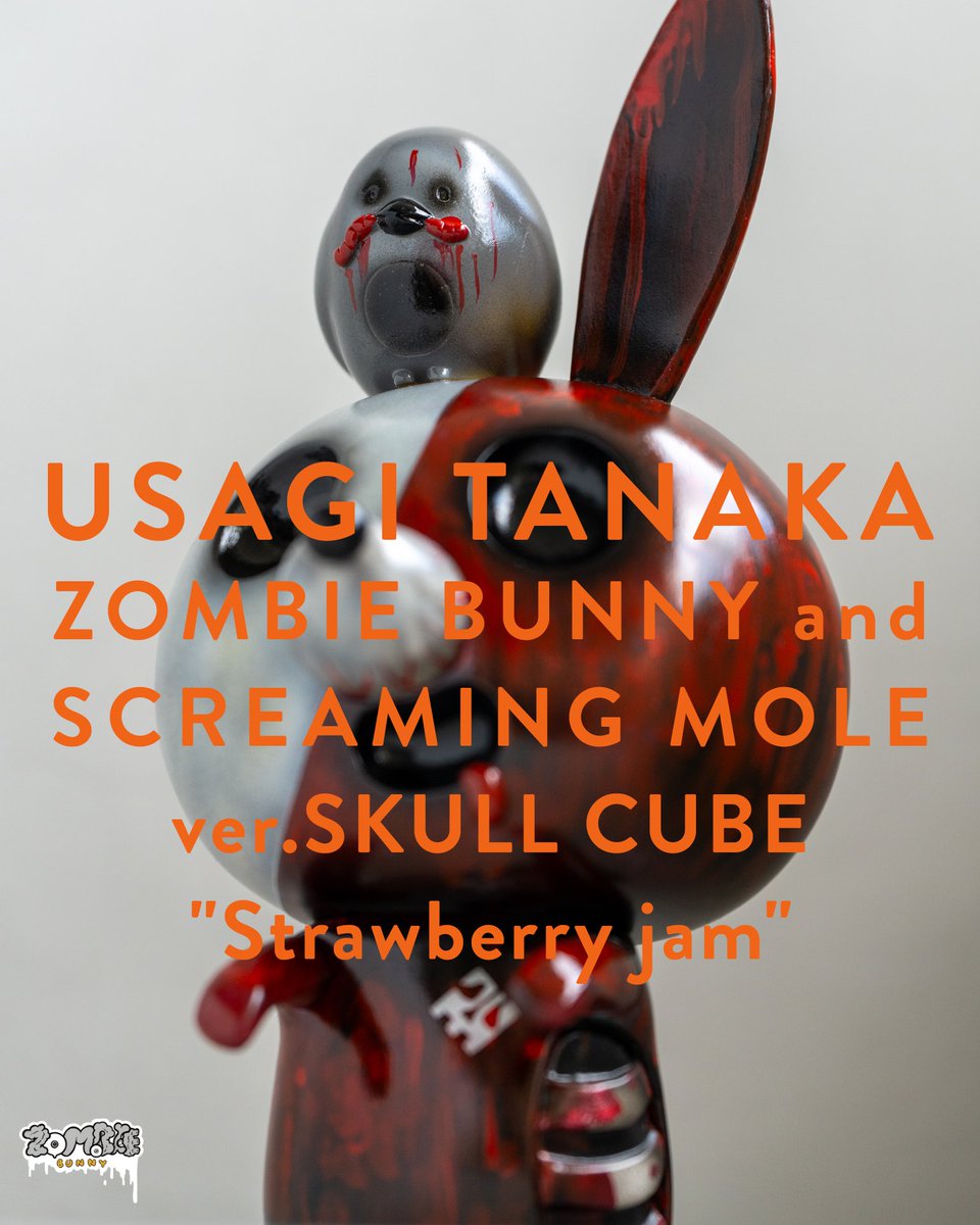 USAGI TANAKA × SKULL CUBE ゾンビバニーver.SKULL CUBE 