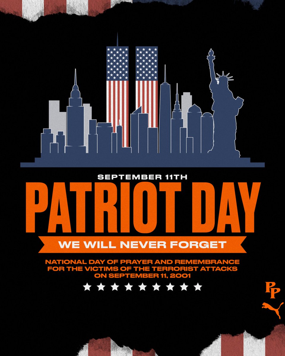 09.11 - Honoring the lives lost, the heroes, and the resilience of our nation. 

#ThePrideWay #Forever45