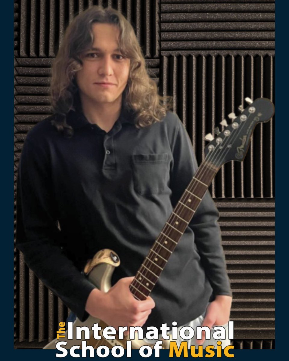 This week, we're featuring one of our teachers, Kiyan! Kiyan is an incredible guitarist and music educator who has a background in jazz, fusion, rock, metal, blues, and beyond! Have you met Kiyan? Show him some love down below! 👇👇👇