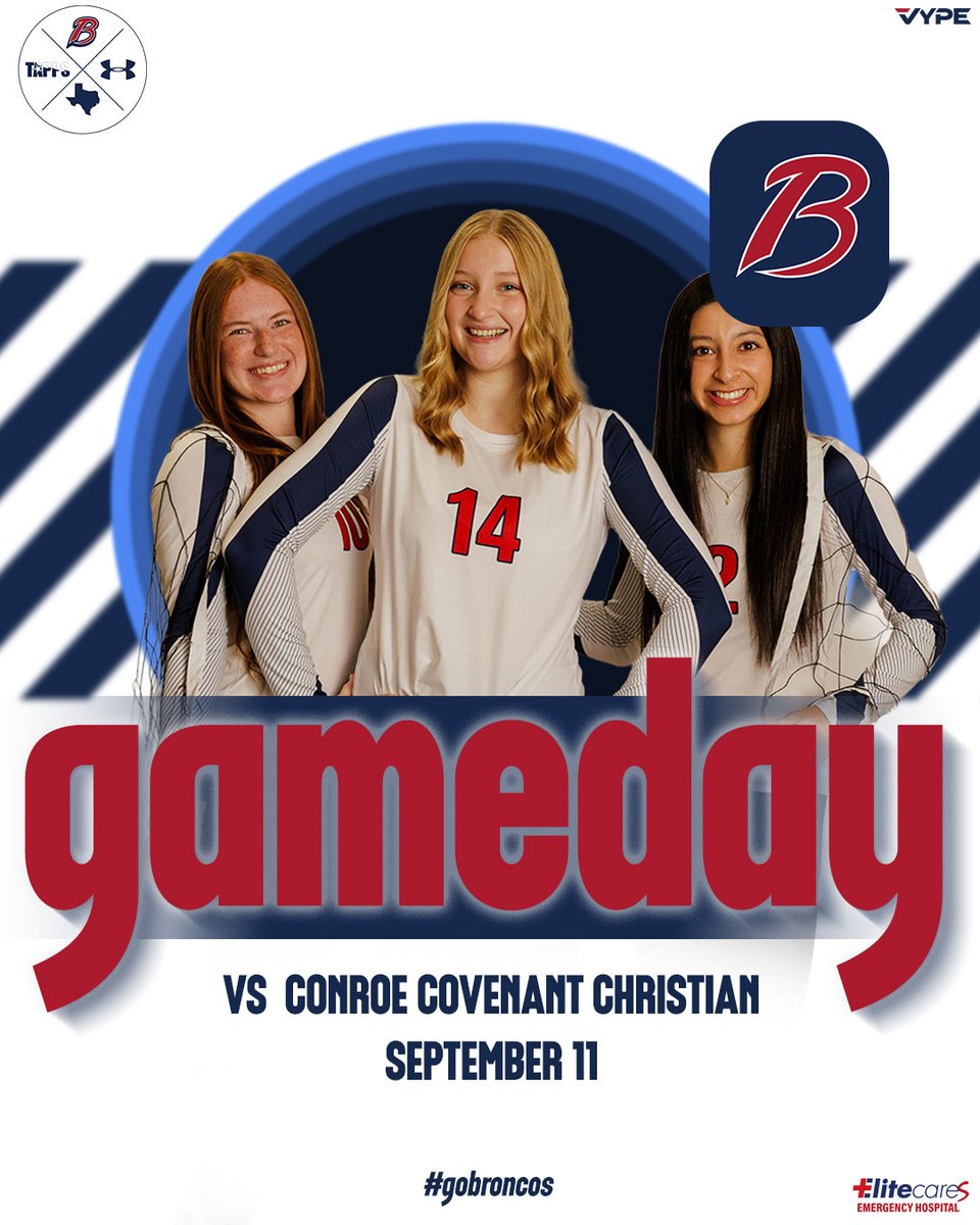 BacsAthletics's tweet image. 🔴 GAME 🏐 DAY 🔵 
#BroncoNation