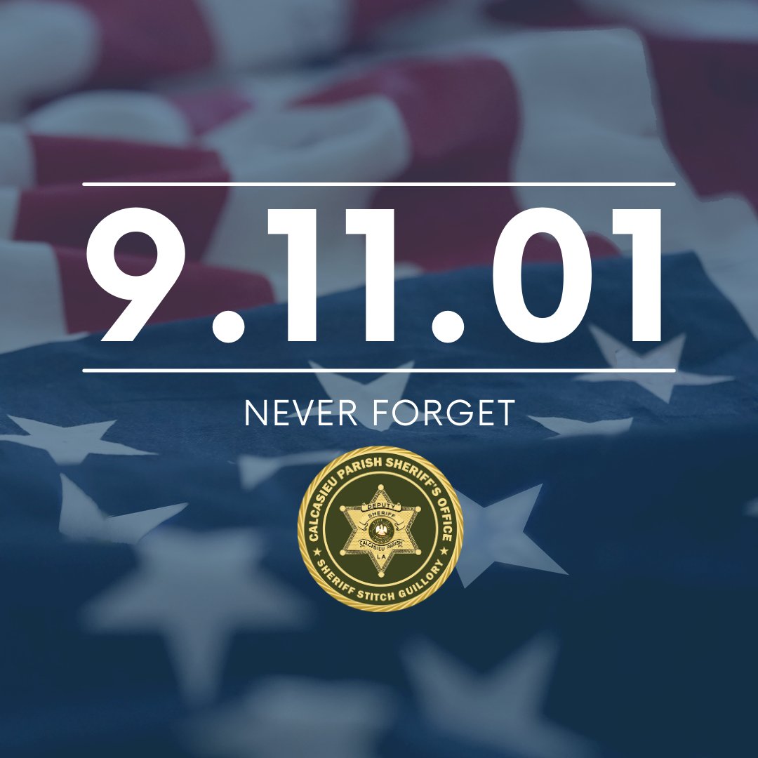 Today, we honor the lives lost and the heroes who bravely responded on September 11, 2001.