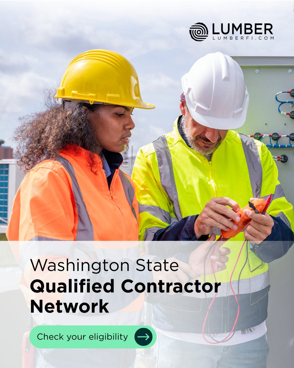 Calling all Washington contractors! Are you part of the Washington State Qualified Contractor Network yet?

Get officially recognized as a top-tier contractor and unlock the door to IRA Home Energy Rebate projects!

🔎 Check your eligibility here: hubs.la/Q03HX1FT0