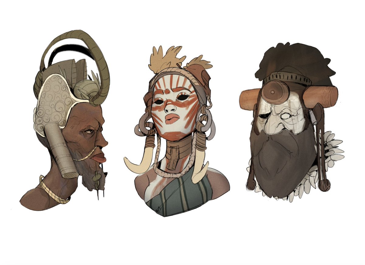 「Tribes by Bouboulonlon - Check Artist Pr」|IAMAGのイラスト
