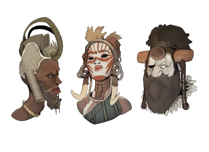 Tribes by Bouboulonlon - Check Artist Profile on IAMAG Community :