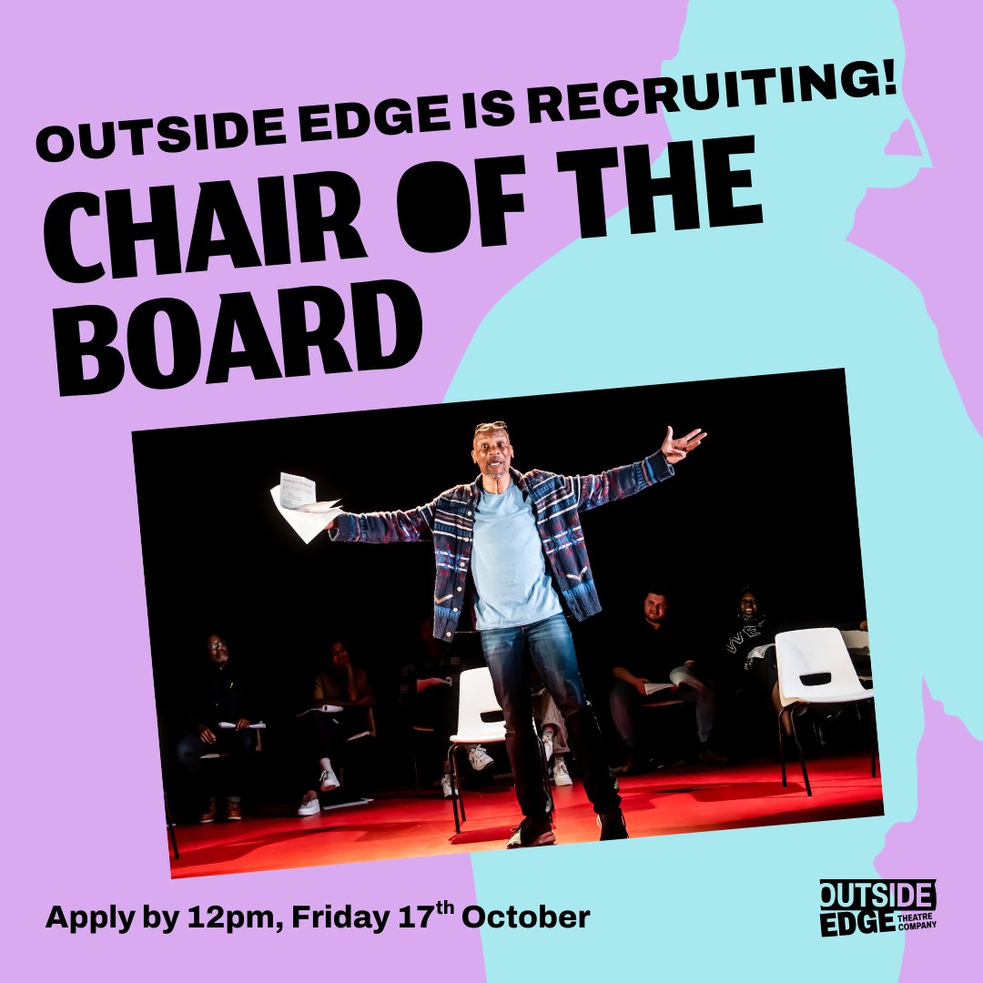 We're recruiting a new Chair of the Board of Trustees here at Outside Edge. Could it be you?

🔗 Find out more about the role and apply through the link in our bio