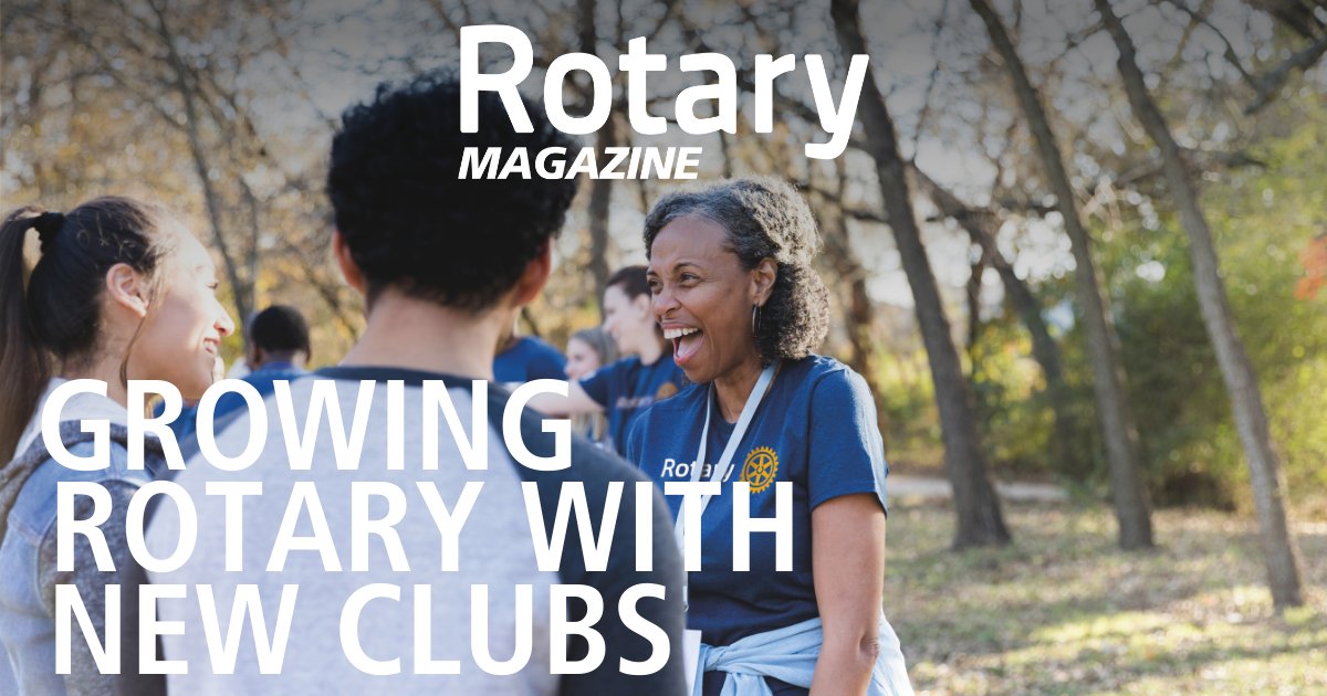 Rotary clubs are at the heart of the #Rotary community, but to thrive into the future we simply need more of them 🤝 

More people + more clubs  = bigger impact! 🙌

You can help Rotary to grow in your local community 💡 Find out how in Rotary Magazine: 

magazine.rotarygbi.org/club-100-septe…