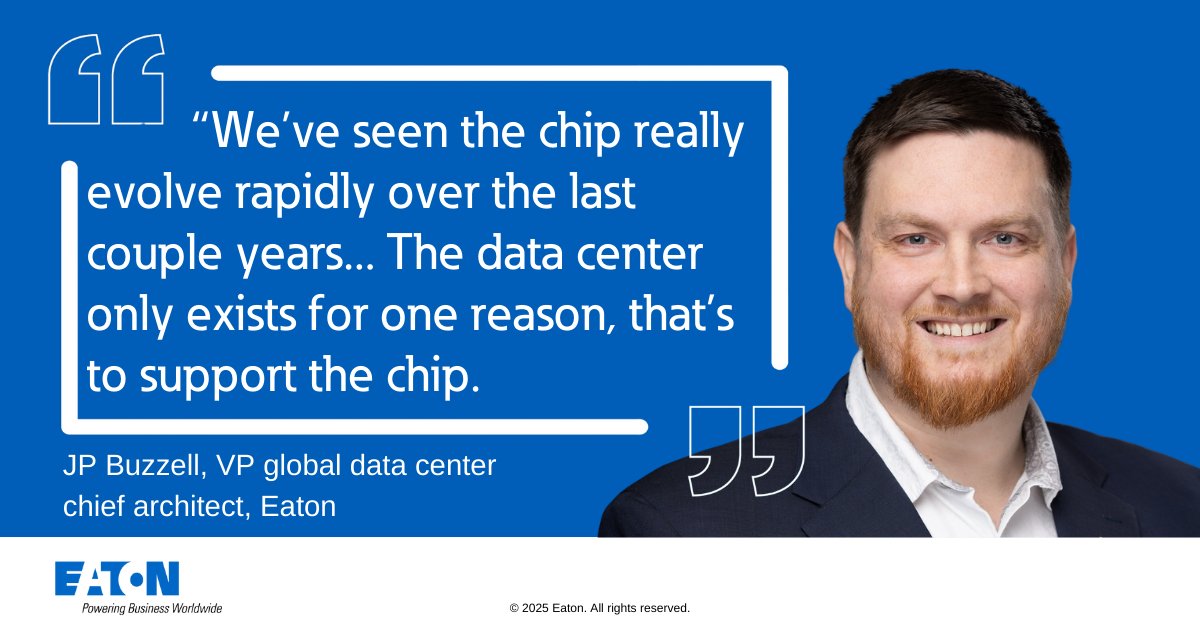 #AI is transforming #DataCenters, but are you ready for the power demands? Watch our specialist  JP Buzzell break down how to build AI-ready infrastructure in this insightful interview.
bit.ly/4gD8rNT