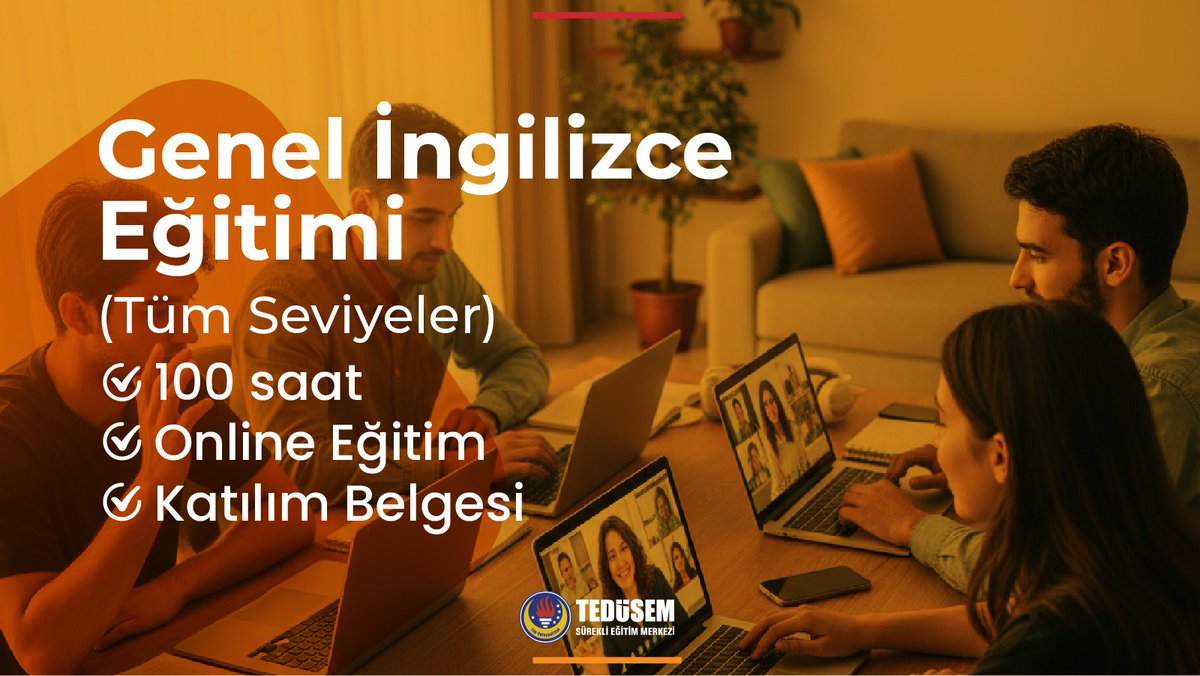 Öğren, geliş, ileriye taşı 💫 
Uzman eğitim kadromuz eşliğinde hazırlanan her yaş ve seviyeye uygun eğitimlerimiz ile yeni bir başlangıç yapabilirsiniz.
Detaylı bilgi için:
sem.tedu.edu.tr 
0(538) 035 88 71