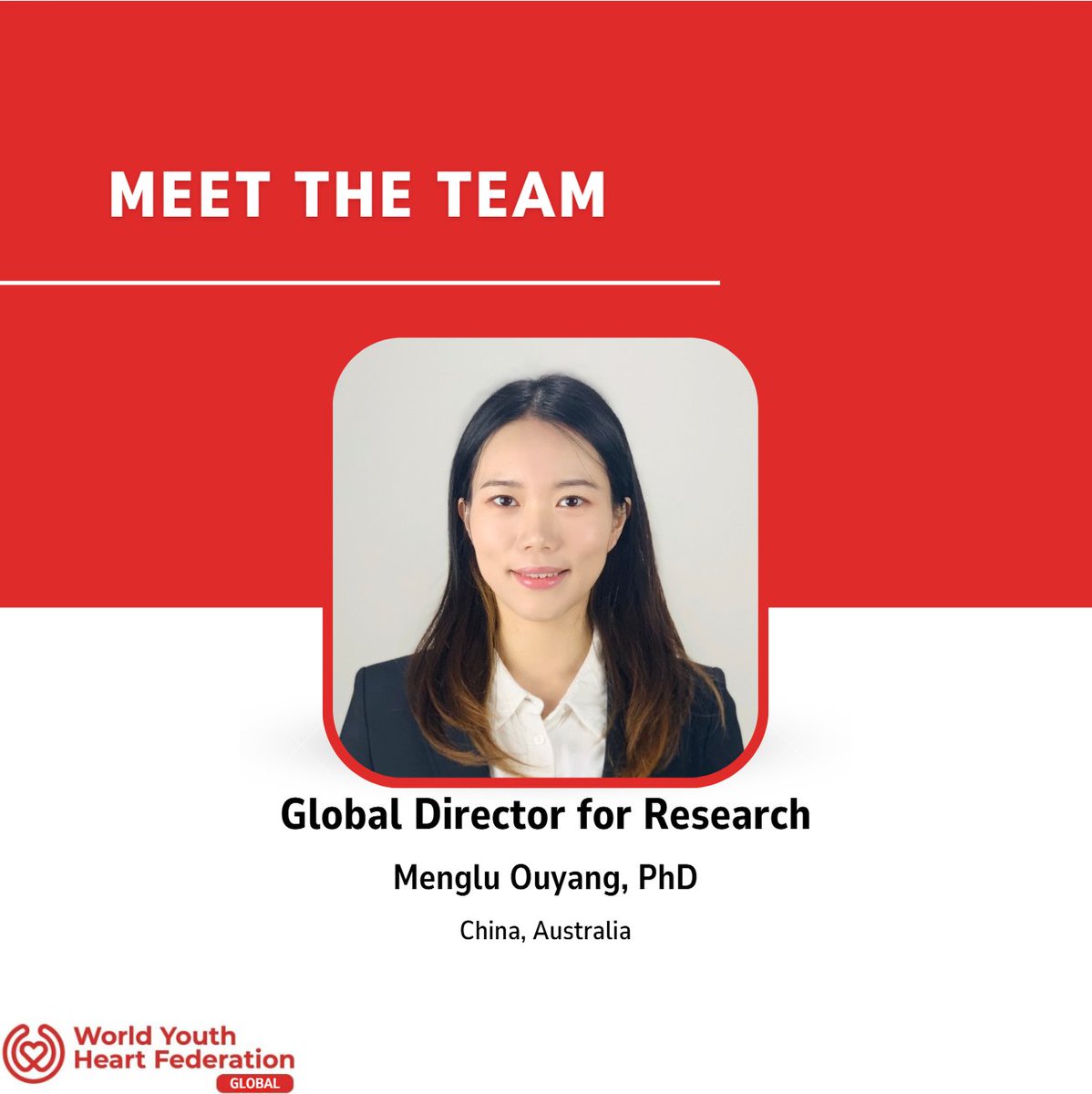 WYHFGlobal's tweet photo. Meet Menglu, our Global Director for Research! #wyhfglobal #wyhf #MeetTheTeam https://t.co/0T4DIINT7G
