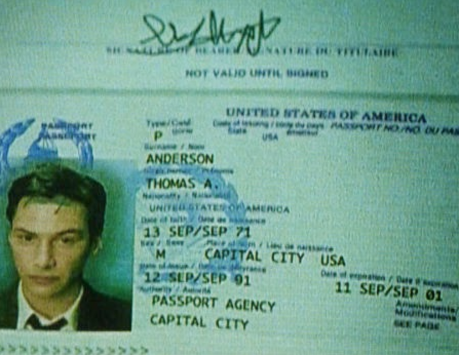 Gibboanxious's tweet image. Happy birthday, Mr. Anderson (born on this date in 1971) #TheMatrix