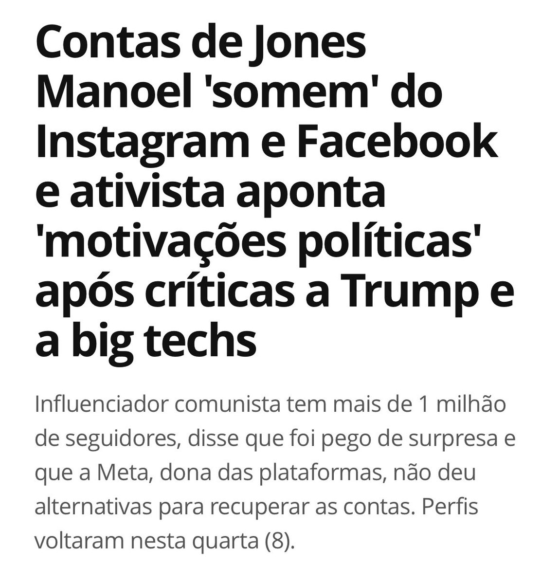 ivanildoiii's tweet image. Jones Manoel prega o fuzilamento de opositores e para o G1 é um simples ativista. 

Charlie Kirk debatia em universidades e é taxado de extremista.

Esse povo fez curso para ser canalha.