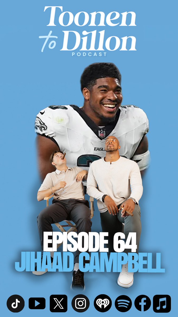 Rookie LB <a href="/RealJihaadC/">Jihaad Campbell</a> joins us this week on one of our best episodes yet! OUT NOW ON ALL PLATFORMS🎙️🔥