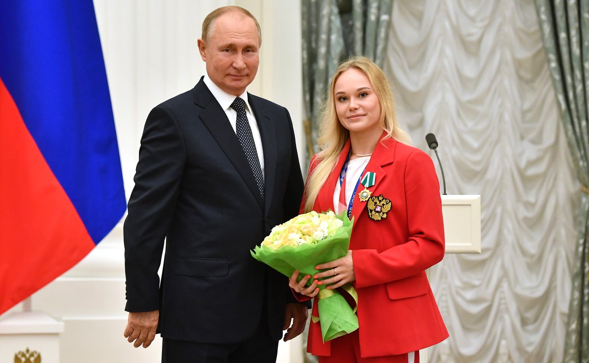 Gymnast Melnikova, who won Putin's «United Russia» primaries, is going to an international tournament in Paris

She has a neutral status despite publicly supporting the so-called «Special Military Operation», <a href="/gymnastics/">World Gymnastics</a> already declined to comment

Thread of shame 👇