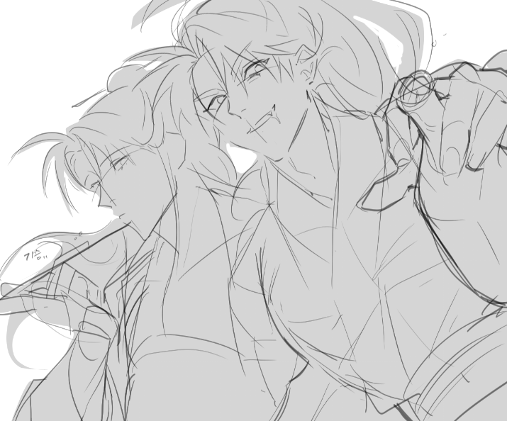 webso1234's tweet image. 러프만 그렸는데 잘시간 다 됨,, 담에 완성해야겟다