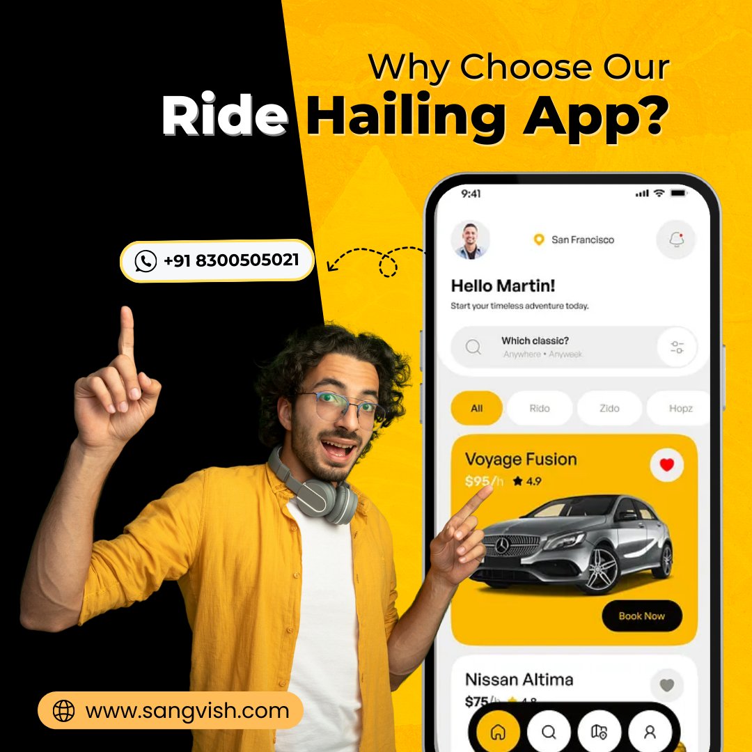 SangVishTech's tweet image. Drive your own ride-hailing business to success! 🚗 Launch fast with a ready-made app built for riders and drivers
Visit:  sangvish.com/bolt-clone/
#boltclone #taxibookingscript #multiserviceapp #sangvish #business