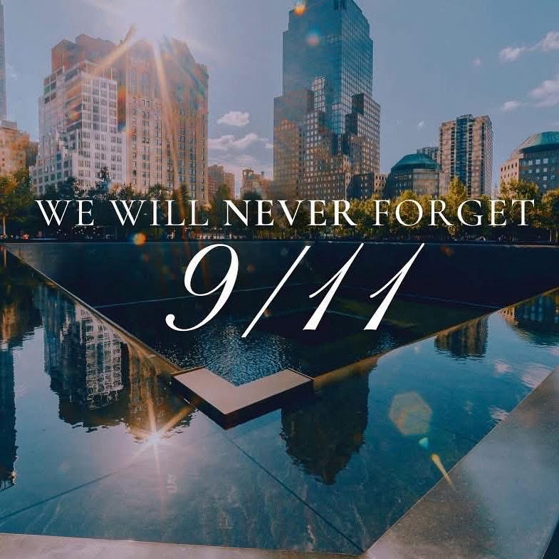 On this day, we pause to remember the lives lost on September 11, 2001. We honor their families, pay tribute to the bravery of first responders, and express gratitude to the men and women who continue to safeguard our freedom. May their sacrifice always be remembered.