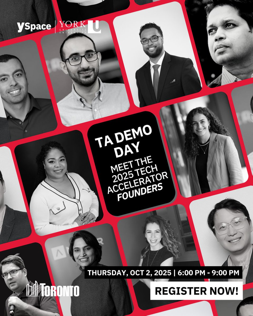 YSpaceYU's tweet image. 💥 Our 2025 Tech Accelerator founders are ready! Meet them &amp;amp; their ventures before Demo Day.