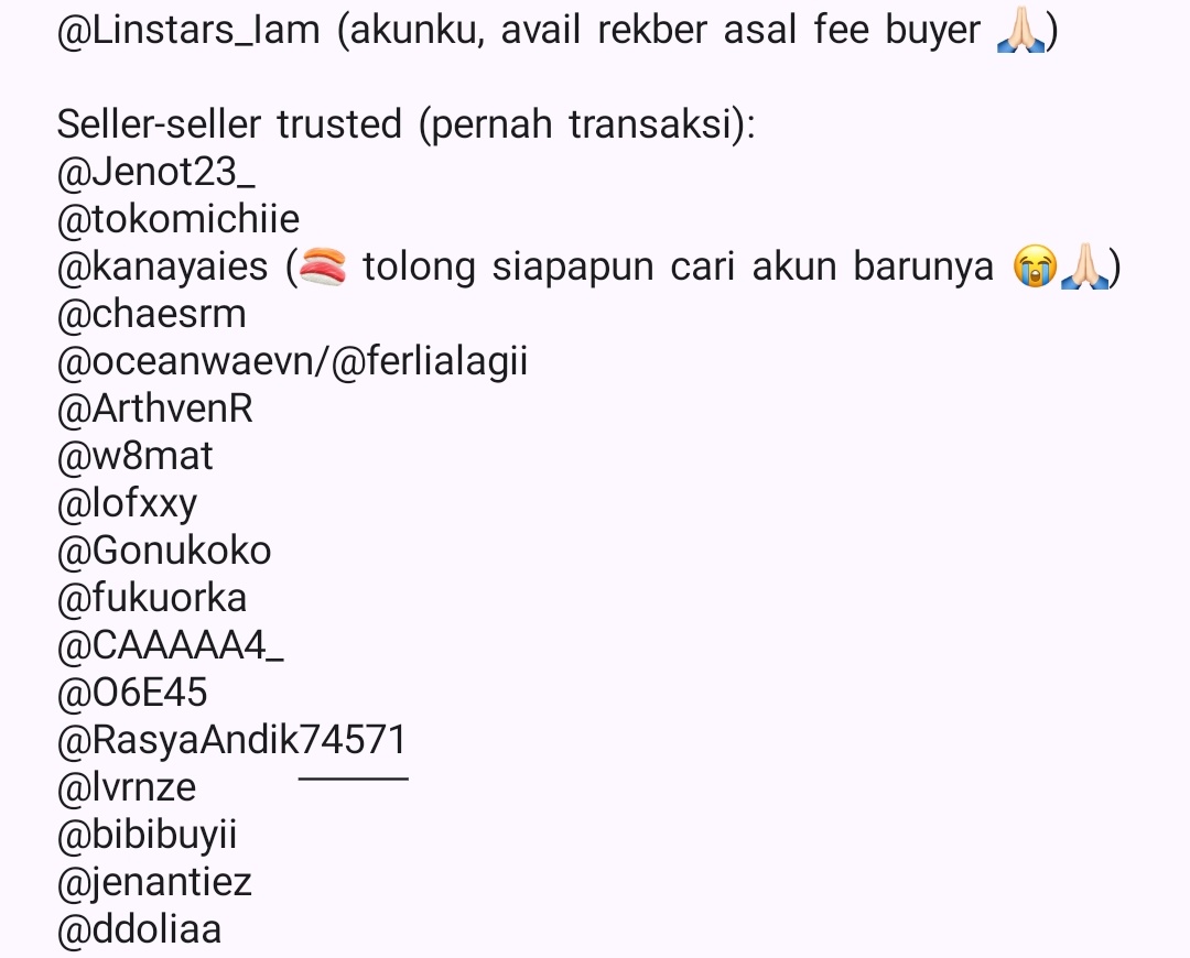 OPEN REKBER/MM | Iam Linstars tweet media