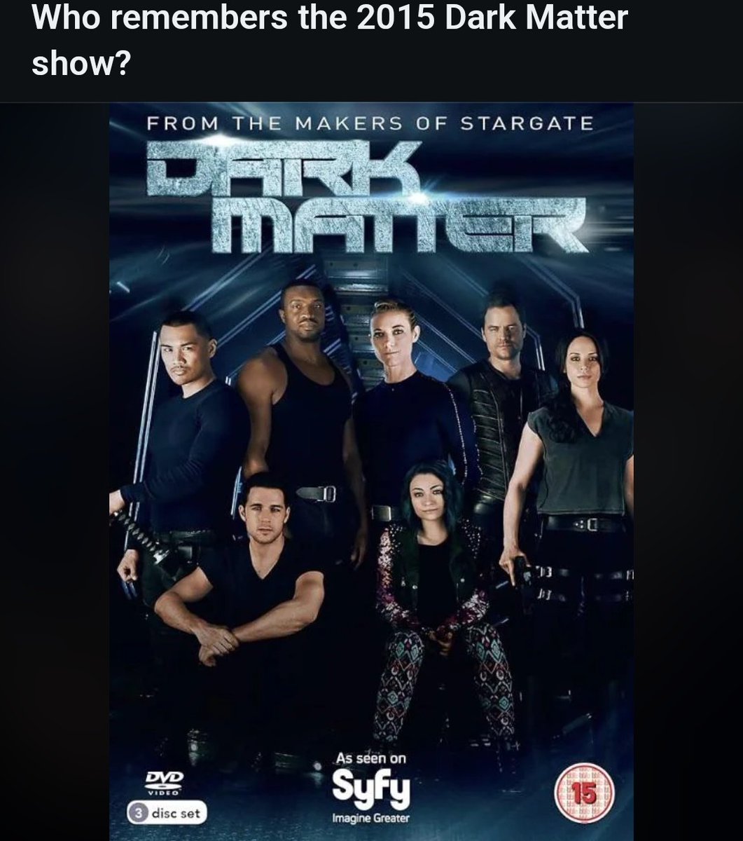 TreyorTravis's tweet photo. @DyerbolicalDB Sucks this show ended on a cliffhanger https://t.co/s8VUk1qpYP