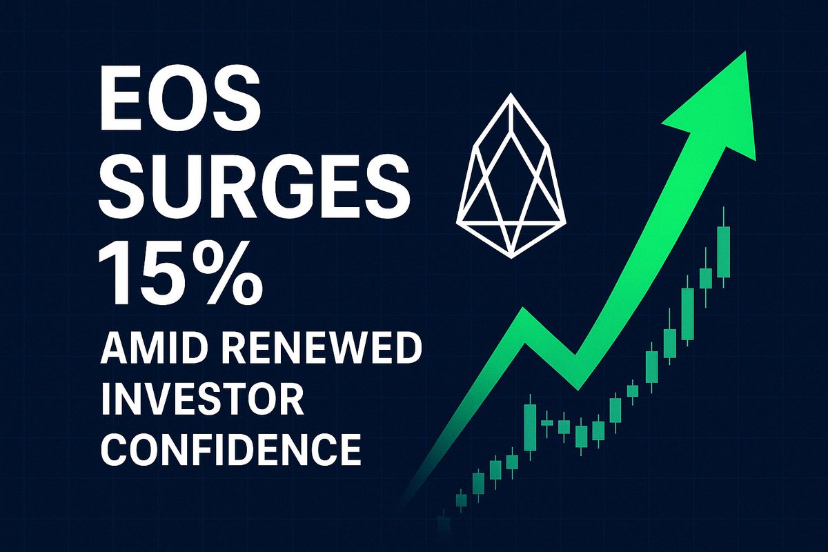 samp_fx's tweet image. ईओएस में 15% की जोरदार उछाल, निवेशकों का भरोसा फिर से बढ़ा 🚀

EOS, EOS क्रिप्टो, EOS price, EOS news, EOS 15% surge, क्रिप्टोकरेंसी खबरें, Crypto News, Crypto Market, Blockchain, Crypto Trading, Digital Assets, Sampfx, Cryptonews, Cryptoliveupdates