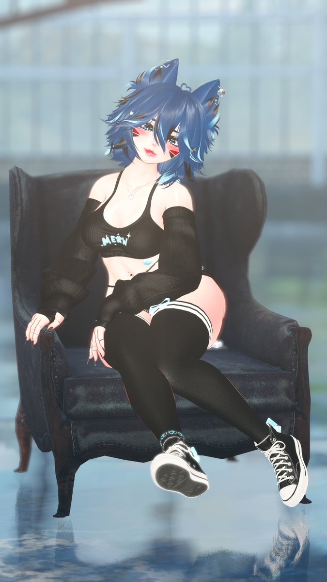 Why yes, I did flod you whole house~ 😛🪑
(pls don't kick me out)
#VRChat