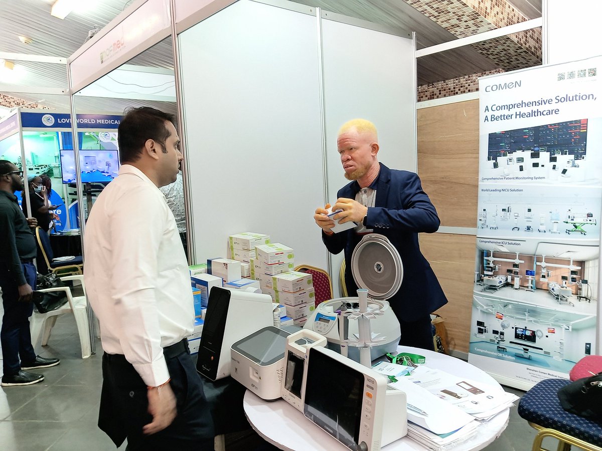 grunlab33862's tweet photo. We’re proud to be fully represented at the 2025 ANPMP AGM &amp; Scientific Conference in Lagos! 🇳🇬

Showcasing innovative diagnostic &amp; medical solutions that empower practitioners with accuracy + efficiency in patient care.

#ANPMP2025 #HealthcareInnovation #Diagnostics https://t.co/TrRrxNPpVa