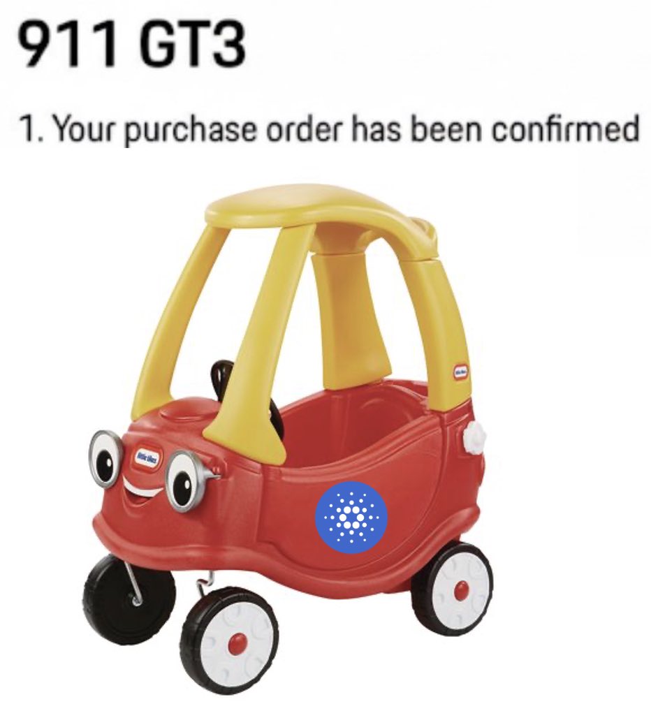jkeartieco's tweet image. The project @ThankYouCardano, how I truly feel.

…it&apos;s snarky and light hearted....we all thought we were getting porsches and all we got was little tykes cars...but we&apos;re ok with that because we chose cardano

Thank You Cardano!