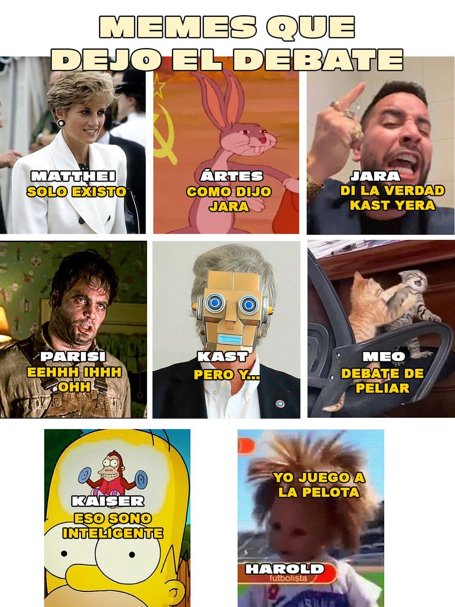 el mejor resumen del debate

 #SomosAutopista