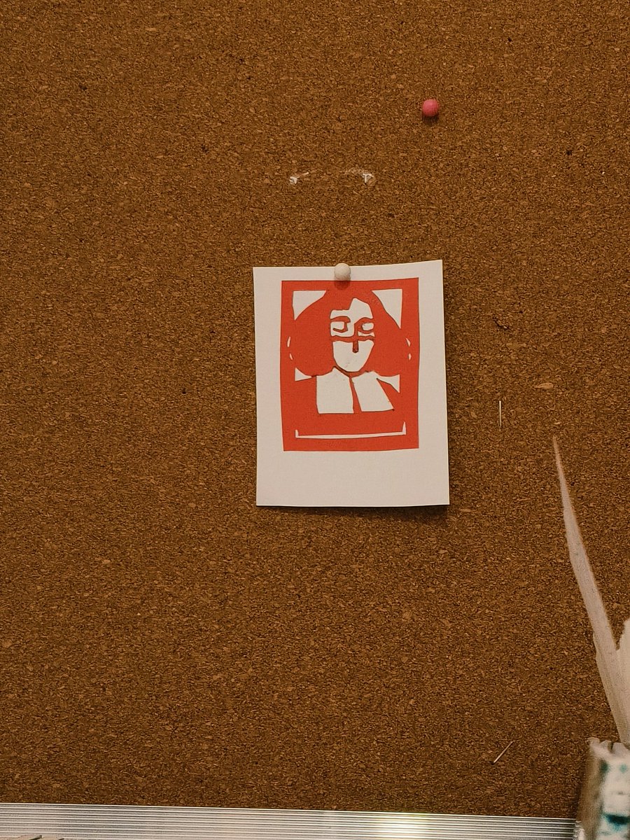 Supina1629's tweet image. #Spinoza #papercut