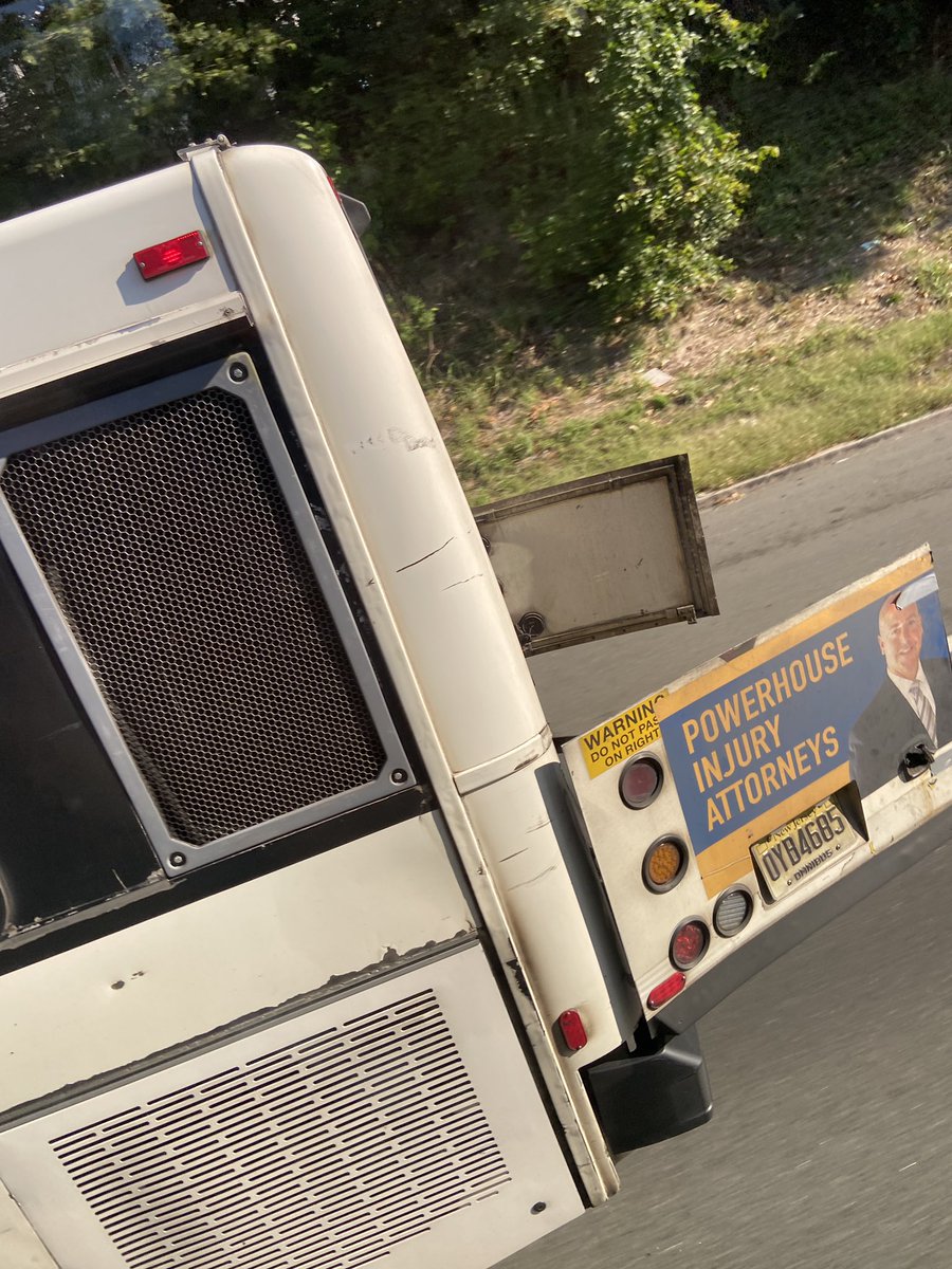 Just another day driving the <a href="/NJTRANSIT/">NJ TRANSIT</a> bus. He did pull over to fix it.