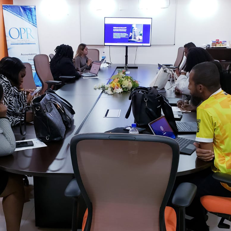 TheOPRTT's tweet photo. ✅ProcureTT Platform Demonstration – Tobago

On September 5th, 2025, the Office of Procurement Regulation (OPR) hosted a demonstration of the ProcureTT platform at its Tobago Office. 

#OPRTT #ProcureTT #Tobago #PublicProcurement #Transparency https://t.co/Tmb5qzp17l