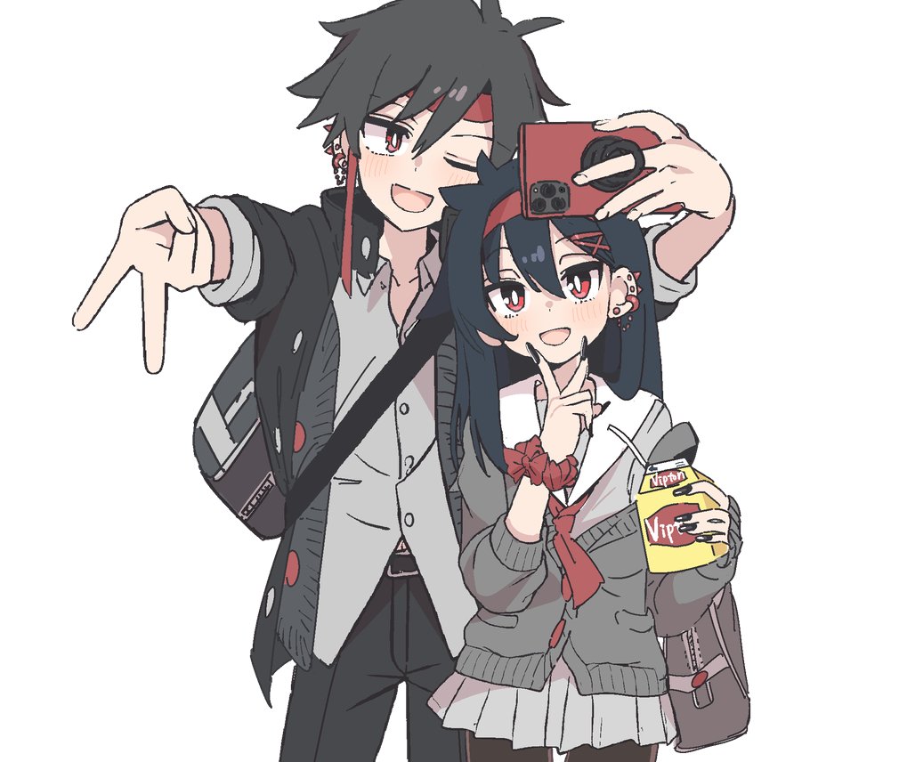 mikikoceng2gen1's tweet photo. 学パロクレアス&amp;エロリア
彼氏彼女でなく同志としてつるんでるだけなのに周りからはカップル扱いされる二人 https://t.co/NWU6odJbQM