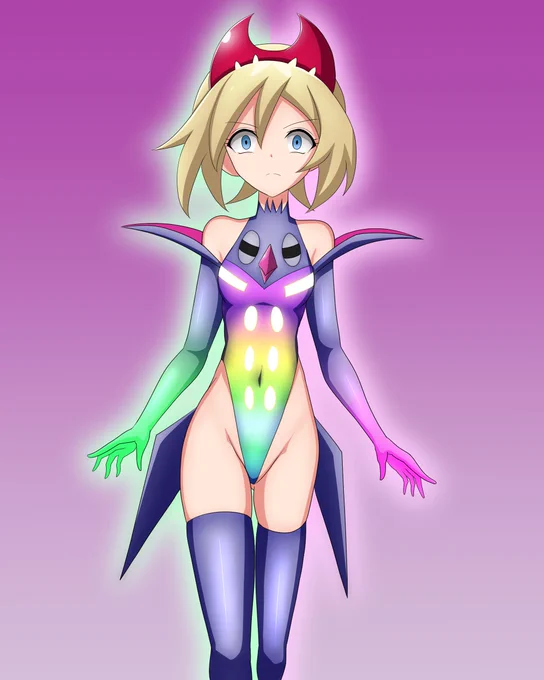 力作たくさん見せられてたら我慢できなくなったので krmnrフレンドkaiちゃん描いたよ